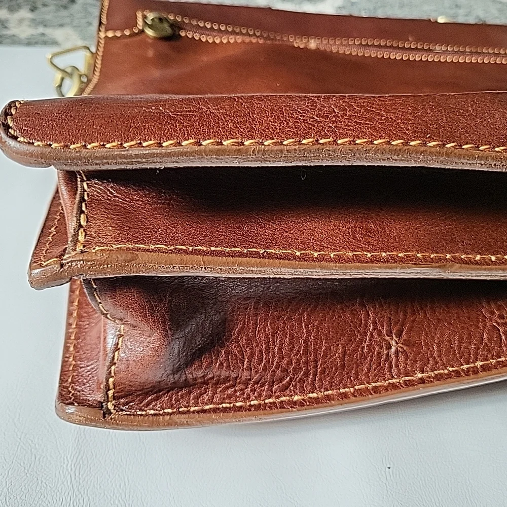 FLOTO CEO Brown Leather Unisex Bag